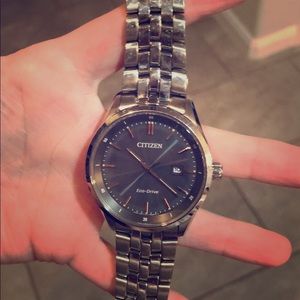 Men’s citizens silver watch